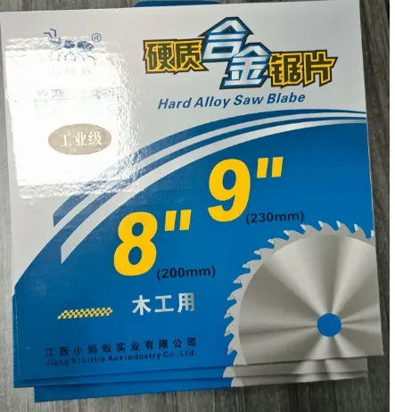 Tct Wood Material Cutting Circular Saw Blade for Wood 9inch 40t 60t 80t Ultra-Thin